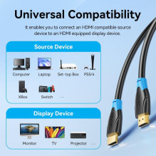 CABLE HDMI 15M / BLACK AACBN VENTION