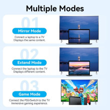 CABLE HDMI 15M / BLACK AACBN VENTION