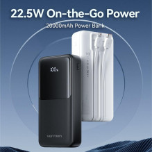 POWER BANK USB 20000MAH 22.5W / BLACK FHPB0 VENTION