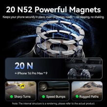 MOBILE CHARGER CAR MAGNETIC / WRL BLACK KSJB0 VENTION MOBILE CHARGER CAR MAGNETIC / WRL BLACK KSJB0 VENTION
