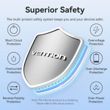 POWER BANK USB 20000MAH 22.5W / BLUE FKBL0-C VENTION