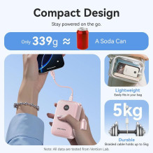 POWER BANK USB 20000MAH 22.5W / BLUE FKBL0-C VENTION