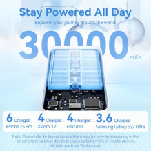 POWER BANK USB 30000MAH 22.5W / BLACK FHMB0 VENTION