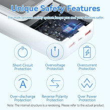 POWER BANK USB 30000MAH 22.5W / BLACK FHMB0 VENTION