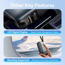 POWER BANK USB 10000MAH 35W / MINI GRAY FHEH0 VENTION