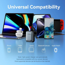 POWER BANK USB 10000MAH 35W / MINI GRAY FHEH0 VENTION