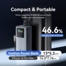 POWER BANK USB 20000MAH 100W / FKCH0 VENTION