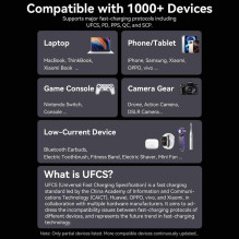 POWER BANK USB 20000MAH 165W / GRAY TFT DISPLAY FKFH0 VENTION