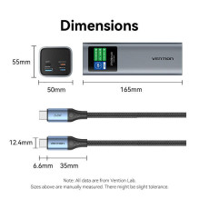 POWER BANK USB 27000MAH 140W / FKEH0 VENTION
