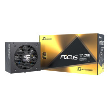 Power Supply, SEASONIC, FOCUS-GX-750-ATX31, 750 Watts, Efficiency 80 PLUS GOLD, MTBF 100000 hours, FOCUS-GX-750-ATX31