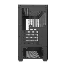 Kompiuterio korpusas - darkFlash C218M Mini Tower (Micro-ATX, 6 ARGB ventiliatorių, juodas)