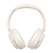 Belaidės ausinės - QCY H2S Lite 40mm garsiakalbiai, Bluetooth 6.0, balta