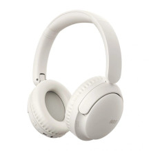 Belaidės ausinės - QCY H2S Lite 40mm garsiakalbiai, Bluetooth 6.0, balta