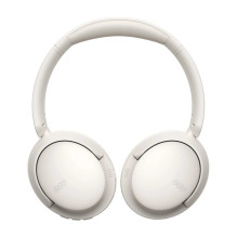 Belaidės ausinės - QCY H2S Lite 40mm garsiakalbiai, Bluetooth 6.0, balta