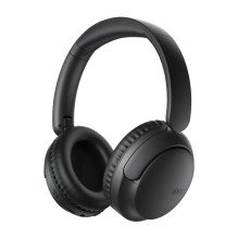 Belaidės ausinės - QCY GCY H2S Lite 40mm garsiakalbiai, Bluetooth 6.0, 60h baterija juoda