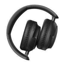 Belaidės ausinės - QCY GCY H2S Lite 40mm garsiakalbiai, Bluetooth 6.0, 60h baterija juoda