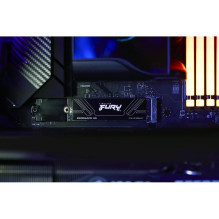 M.2 SSD - Kingston Fury Renegade 2TB PCIe 5.0 NVMe Juodas