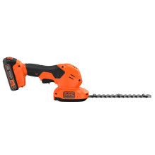 Įrankis - BLACK+DECKER BCSS18D1-QW Belaidis gyvatvorių žoliapjovė 2 Ah baterija
