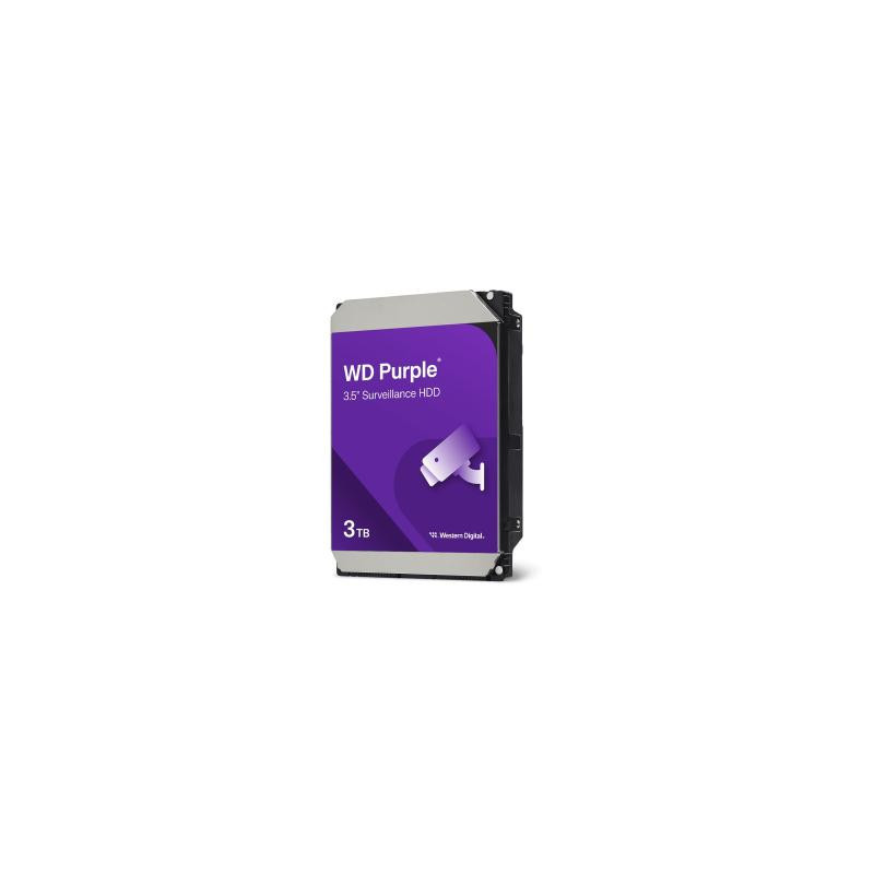 HDD - Western Digital Purple 3TB Stebėjimo Vidinis HDD 3.5"