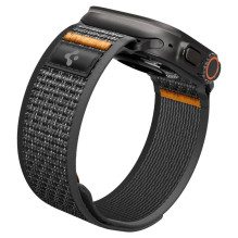 Spigen Athlex Air 2 Strap for Apple Watch (44 / 45 / 46 / 49 mm) - Black and Orange
