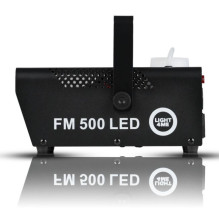 LIGHT4ME FM 500 LED V2 - 500W smoke / fog machine with 3x1W RGB lighting effect LIGHT4ME FM 500 LED V2 - 500W smoke / fog machine with 3x1W RGB lighting effect