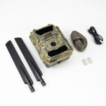 PNI Hunting 400C PRO 24MP Hunting Camera Kit with 7.2Ah Battery and Power Cable