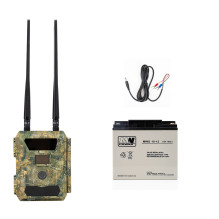 PNI Hunting 400C PRO 24MP hunting camera kit with 18Ah battery and power cable