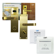 Yala PNI CH2000L Gold Hotel Access Control Package and PNI ES100 Card Switch