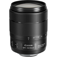 Canon EF-S 18-135mm f / 3.5-5.6 IS USM - Baltoje dėžutėje (white box)