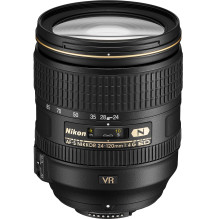 Nikon AF-S NIKKOR 24-120mm f / 4G ED VR - Baltoje dėžutėje (white box) Nikon AF-S NIKKOR 24-120mm f / 4G ED VR - Baltoje dėžutėje (white box)
