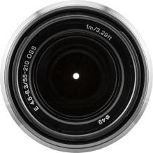 Sony E 55-210mm F4.5-6.3 OSS (Silver) , (SEL55210 / S)