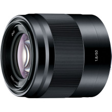 Sony E 50mm F1.8 OSS (Black) , (SEL50F18 / B)