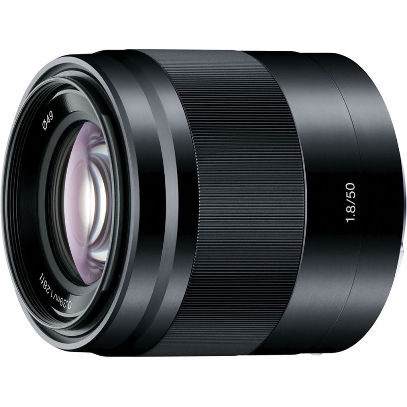 Sony E 50mm F1.8 OSS (Black) , (SEL50F18 / B)