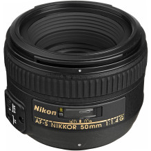 Nikon AF-S NIKKOR 50mm f / 1.4G Nikon AF-S NIKKOR 50mm f / 1.4G
