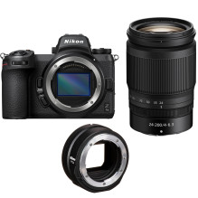 Nikon Z7 II, (Z7II), (Z 7 II), (Z 7II) + NIKKOR Z 24-200mm f / 4-6.3 VR + FTZ II Mount adapter