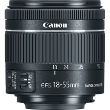 Canon EF-S 18-55mm f / 4-5.6 IS STM - Baltoje dėžutėje (white box) Canon EF-S 18-55mm f / 4-5.6 IS STM - Baltoje dėžutėje (white box)