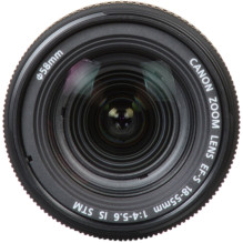 Canon EF-S 18-55mm f / 4-5.6 IS STM - Baltoje dėžutėje (white box) Canon EF-S 18-55mm f / 4-5.6 IS STM - Baltoje dėžutėje (white box)
