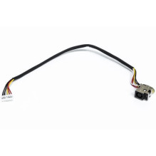 Power jack with cable, HP...