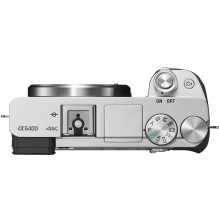 Sony A6400 + 18-135mm OSS (Silver) , (ILCE-6400M / S) , (α6400) , (Alpha 6400)