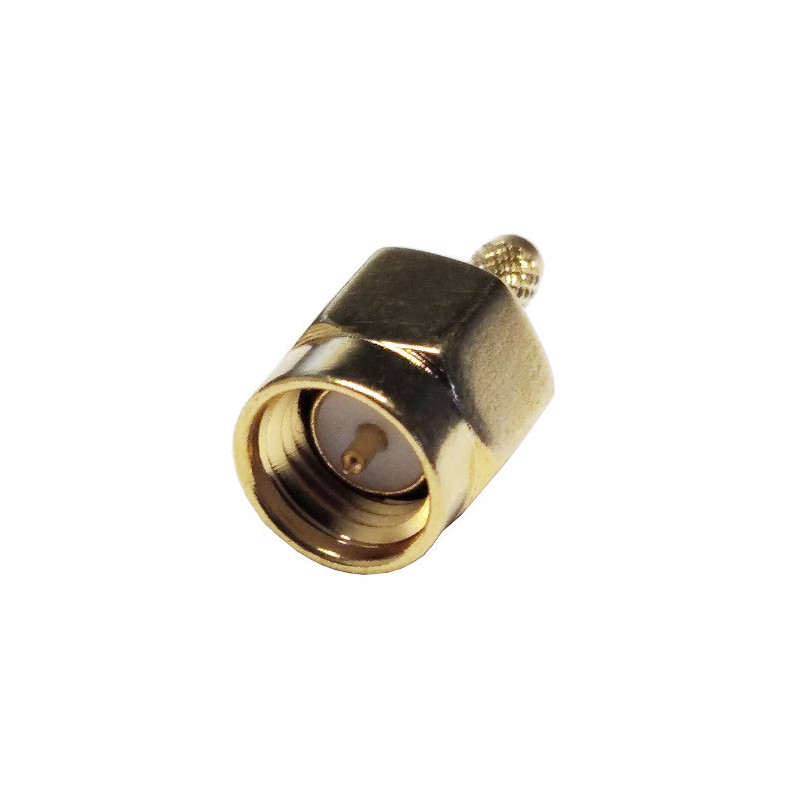 SMA-male crimp connector for RG174 cable