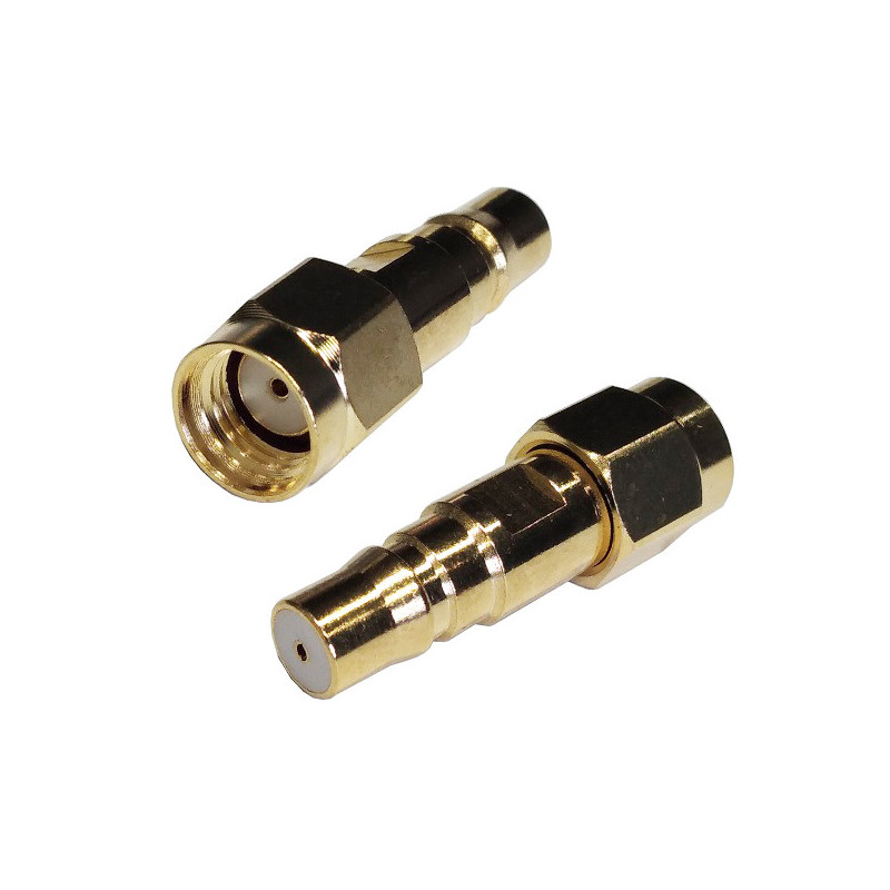 RP-SMA-male to QMA-female adapter