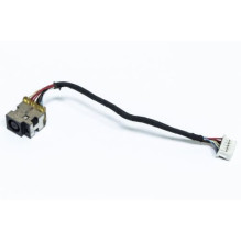 Power jack with cable, HP...