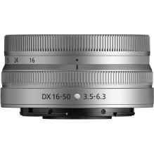 Nikon NIKKOR Z DX 16-50mm f / 3.5-6.3 VR (Silver) - White box