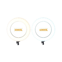 Žiedinis šviestuvas LED 60W (3000-6000K) su dėklu Žiedinis šviestuvas LED 60W (3000-6000K) su dėklu