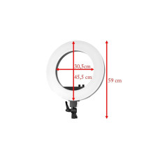 Ring light LED 50W 3200-5500K with case Ring light LED 50W 3200-5500K with case