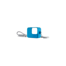 Silicone Case - GoPro Sleeve Lanyard (Blue)