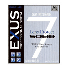 Kameros filtras - Marumi EXUS SOLID 55mm grūdinto stiklo apsauginis filtras