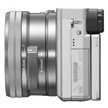 Sony A6400 + 16-50mm OSS (Silver) , (ILCE-6400L / S) , (α6400) , (Alpha 6400)