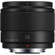 Panasonic LUMIX G 25mm f / 1.7 Asph. (H-H025E-K) Black