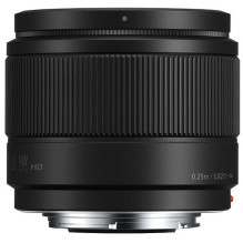 Panasonic LUMIX G 25mm f / 1.7 Asph. (H-H025E-K) Black